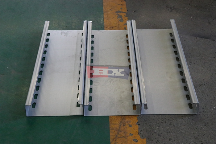 Haixing PLC controlled automatic C purlin roll forming production machine