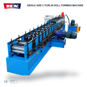 C Purlin Making Machine