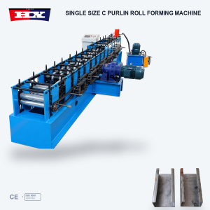 C Purlin Manufacturing Machine