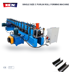 C Purlin Manufacturing Machine