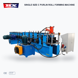 C Section Roll Forming Machine