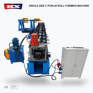 Steel C Purlin Machine