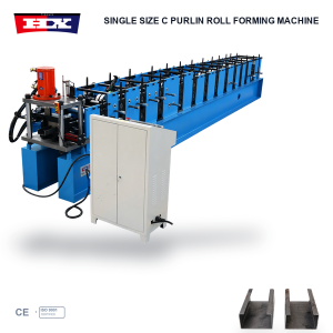 Steel C Purlin Machine