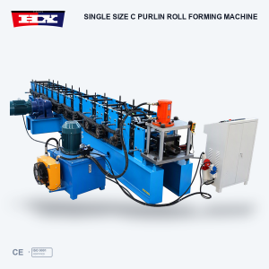 Steel C Purlin Machine