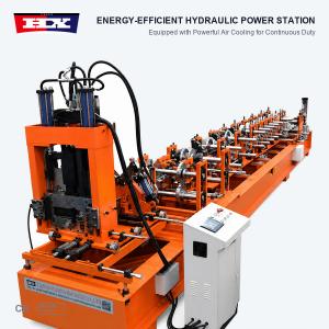 Automatic Changeover C U Purlin Machine