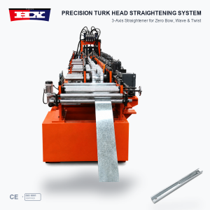Automatic Changeover C U Purlin Machine