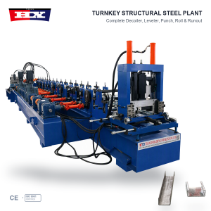 Fully Automatic C/U Purlin Forming Machine