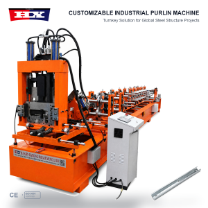 Automatic C U Purlin Production Line