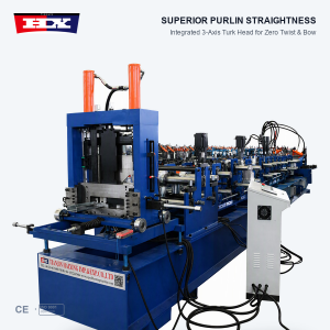 Fully Automatic C/U Purlin Forming Machine