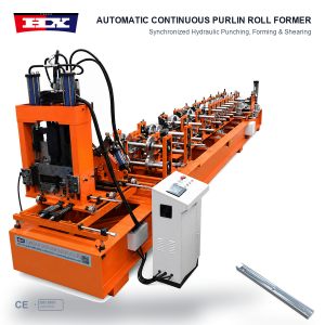 Fully Automatic C/U Purlin Machine