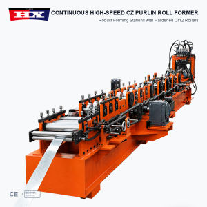 Automatic Changeover C U Purlin Machine