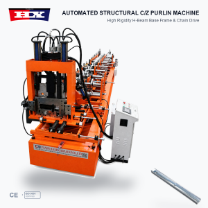 C U Purlin Roll Forming Machine