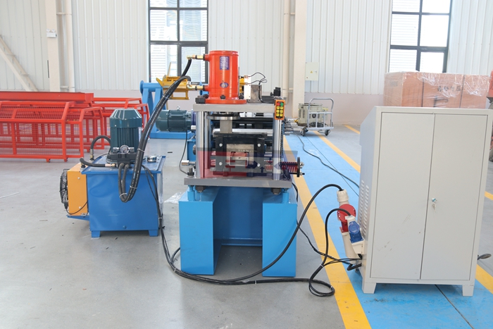 Haixing steel C purlin roll forming equipment for galvanized structural profiles
