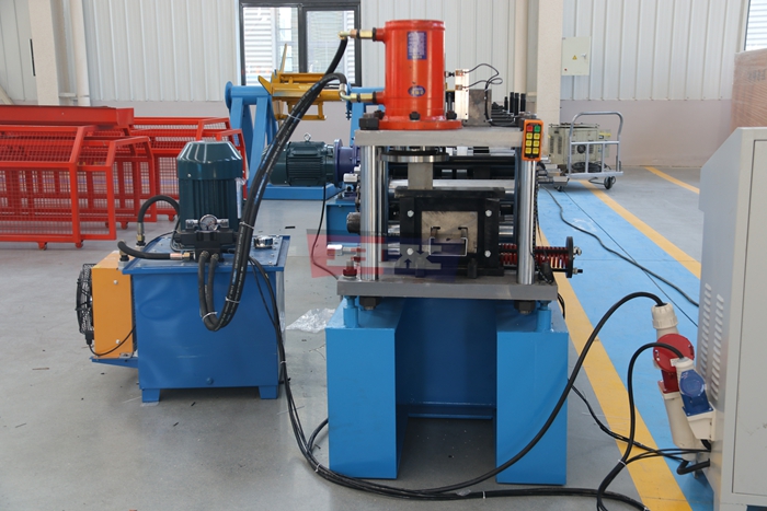 Haixing customized C purlin making machine for different structural steel profile requirements