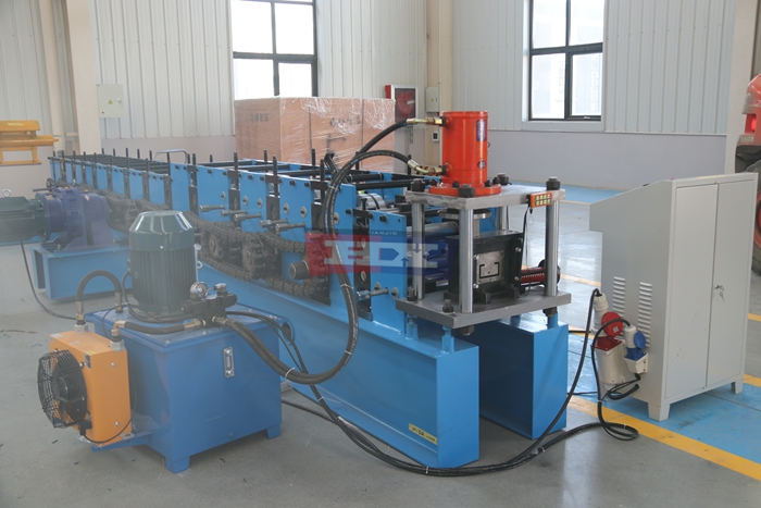 Haixing C purlin machine for warehouses and prefabricated steel buildings