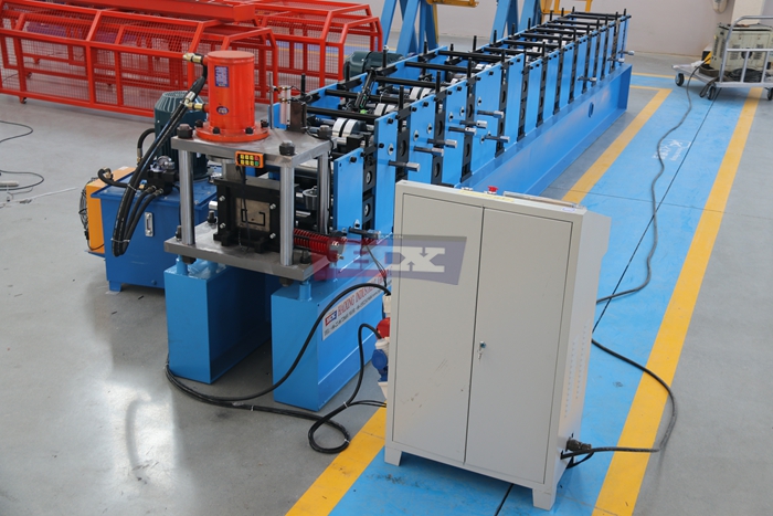 Haixing customized C section roll forming machine for structural steel manufacturing
