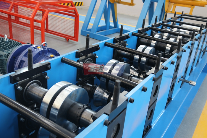 Haixing customized C purlin making machine for steel structure profiles