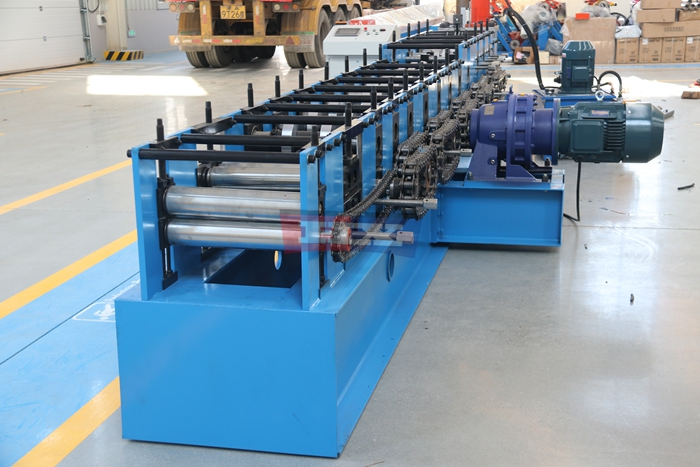 Haixing C section roll forming production line for steel purlins and building profiles