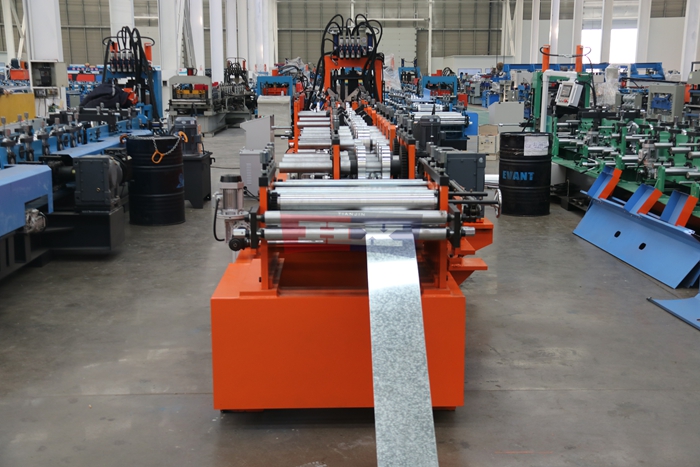 Haixing customized C U purlin forming equipment for galvanized structural steel profiles
