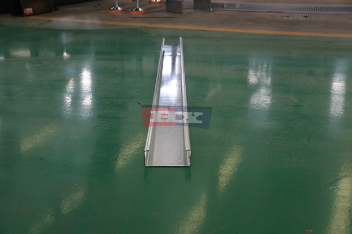 Haixing steel C U purlin manufacturing line for cold formed building profiles