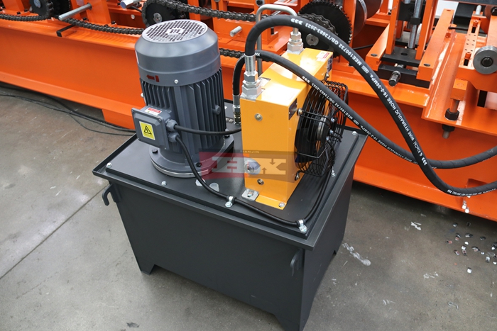 Haixing automatic C U purlin forming machine with customizable production line configuration
