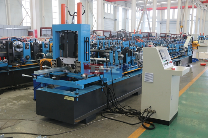 Haixing customized C Z purlin roll forming machine for galvanized structural steel profiles