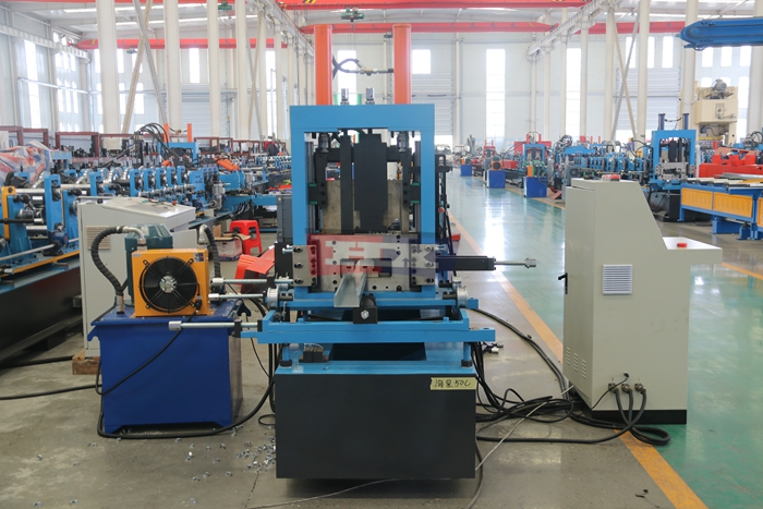 Haixing automatic CZ purlin machine for C and Z structural steel profile production