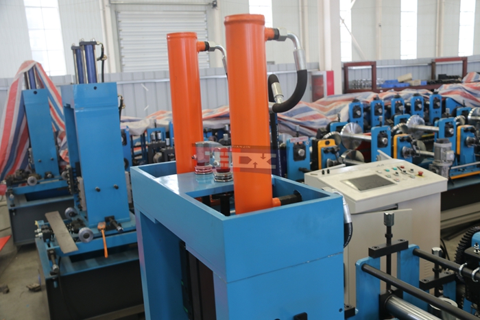 Haixing customized C Z purlin roll forming machine for galvanized structural steel profiles