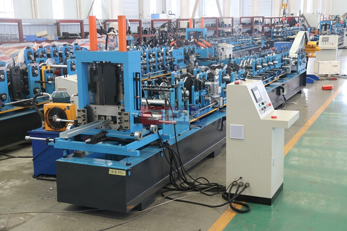 Haixing automatic C and Z steel purlin forming equipment for metal building construction