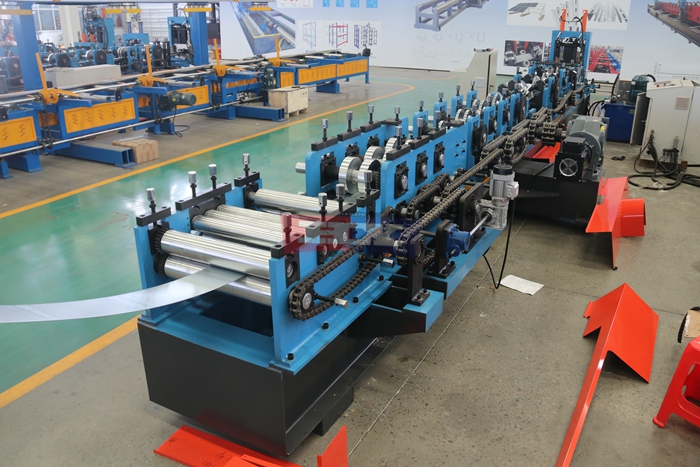 Haixing customized C U steel purlin making machine for industrial building applications