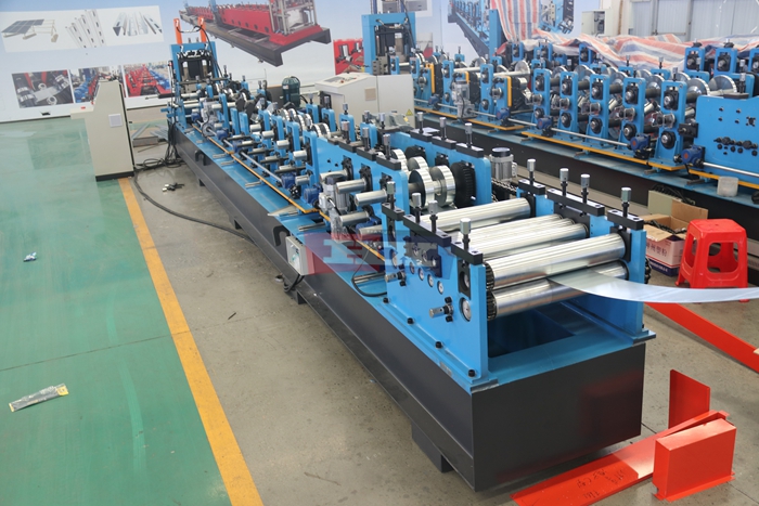 Haixing adjustable automatic CZ purlin forming line for different steel profile dimensions
