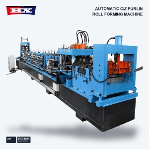 Automatic C Z Purlin Machine