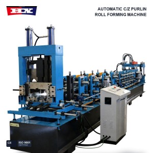 Automatic C Z Purlin Machine