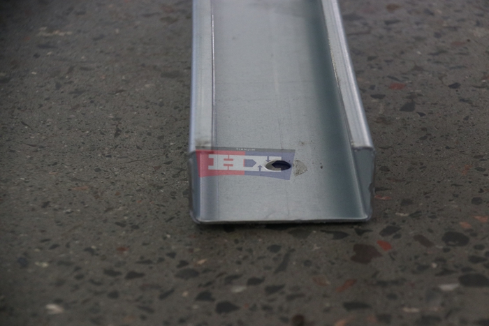 Haixing automatic C to U steel purlin and channel changeover roll forming equipment