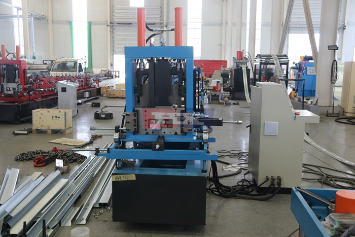 Haixing automatic C U purlin changeover machine for structural steel profile manufacturing