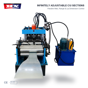 Fully Automatic C/U Purlin Forming Machine