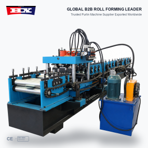 Fully Automatic C/U Steel Purlin Forming Machine