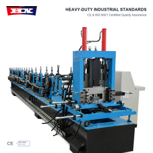 Automatic Changeover C/U Purlin Machine