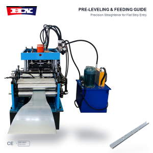 Automatic Size Changing C/U Purlin Machine