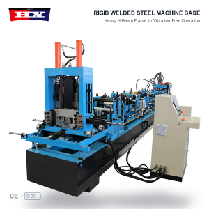 Automatic Size Changing C/U Purlin Machine