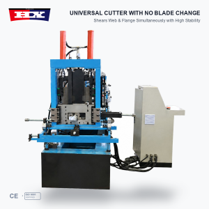 Automatic C/U Purlin Changeover Machine