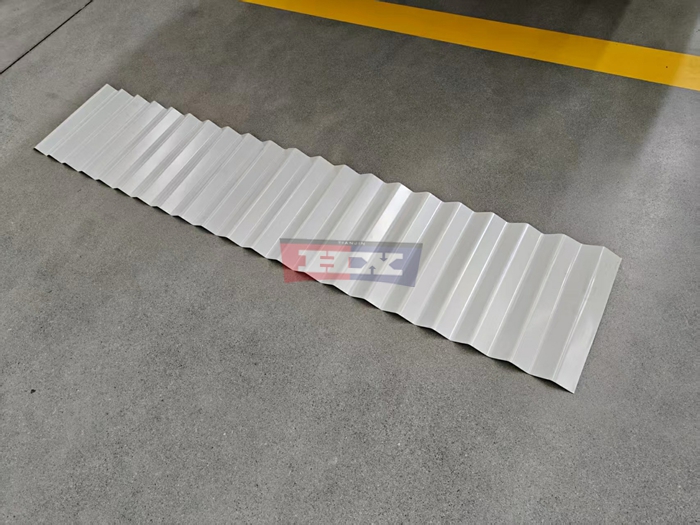 Haixing corrugated metal roofing production equipment for roof panel manufacturing