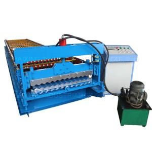 Supply ODM Automatic Roof Panels Tile Roll Forming Making Machine