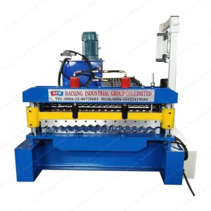 Hot sale Standing Seam Machine - Discount wholesale Metal Roofing Sheet Corrugating Iron Sheet Roll Forming Making Machine,Cold Galvanizing Line – Haixing Industrial
