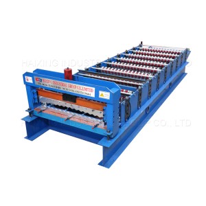 Color Steel Roof Sheet Roll Forming Machine