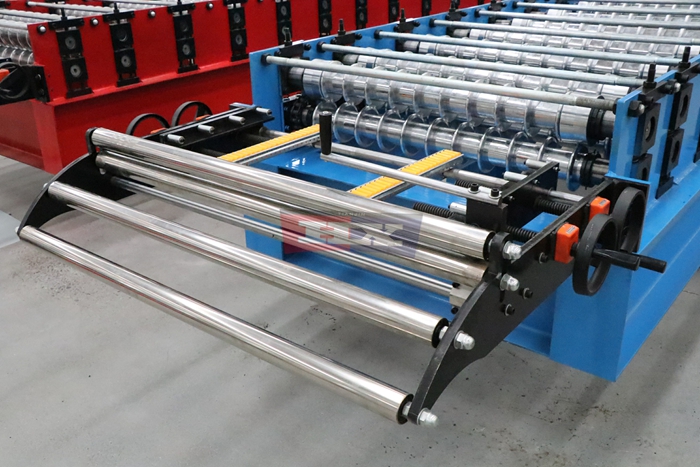 Haixing automatic corrugated roof sheet machine for continuous production