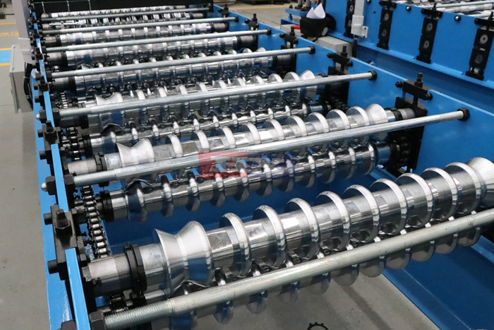 Haixing automatic corrugated roof sheet machine production line