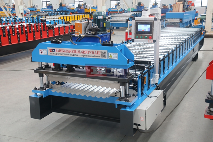Haixing metal roofing machine for continuous sheet production