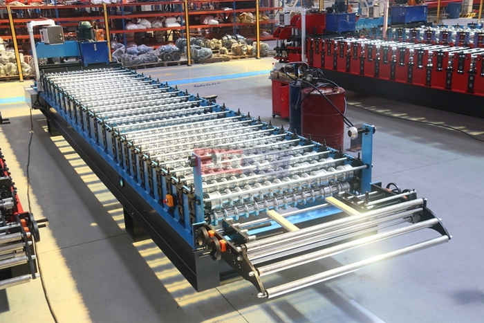 Haixing automatic roofing sheet making machine production line