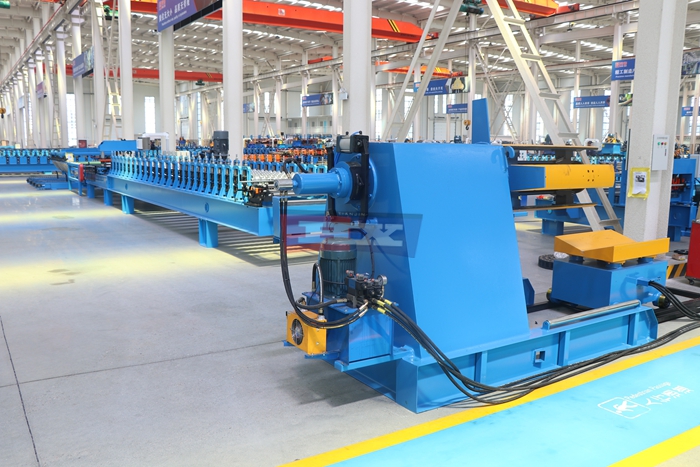Haixing automatic roofing panel making equipment for factories